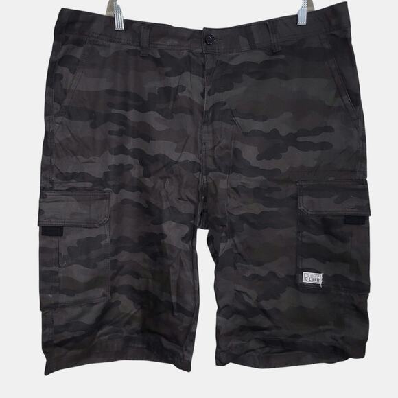 Pro Club Army Print Cargo Shorts Men's 44 - Picture 1 of 7